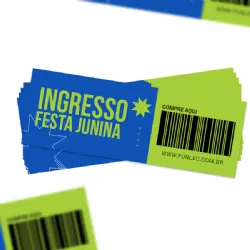 Ingresso Festa Junina - Hermesindo Alonso Gonzales